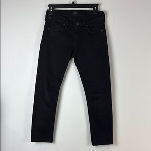Citizens Of Humanity Arielle mid rise slim Black Ankle Cropped Jeans Size 26